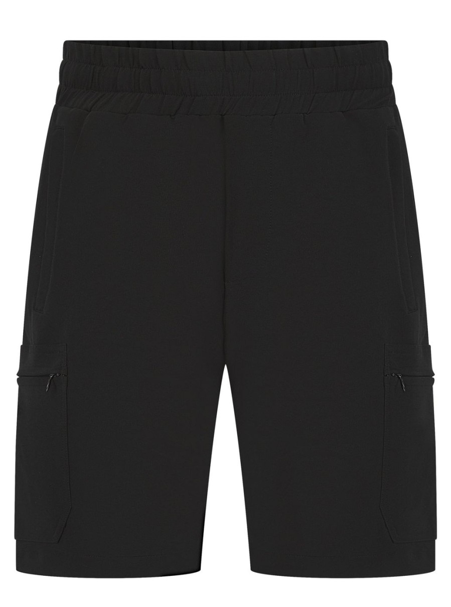 Men BELIER Twinsets | Traveller Cargo Short Black