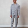 Men BELIER Shirts | Pleated Overshirt Grey