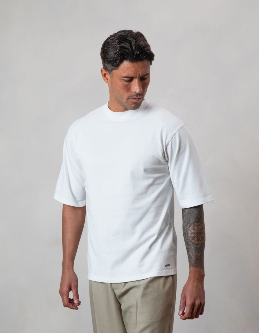 Men BELIER T-Shirts | Oversized T-Shirt White