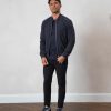 Men BELIER Jackets & Gilets | Traveller Bomber Jacket Navy