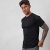 Men BELIER T-Shirts | Mercerised T-Shirt Black