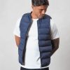 Men BELIER Jackets & Gilets | Hybrid Gilet Navy