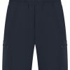 Men BELIER Twinsets | Traveller Cargo Short Navy