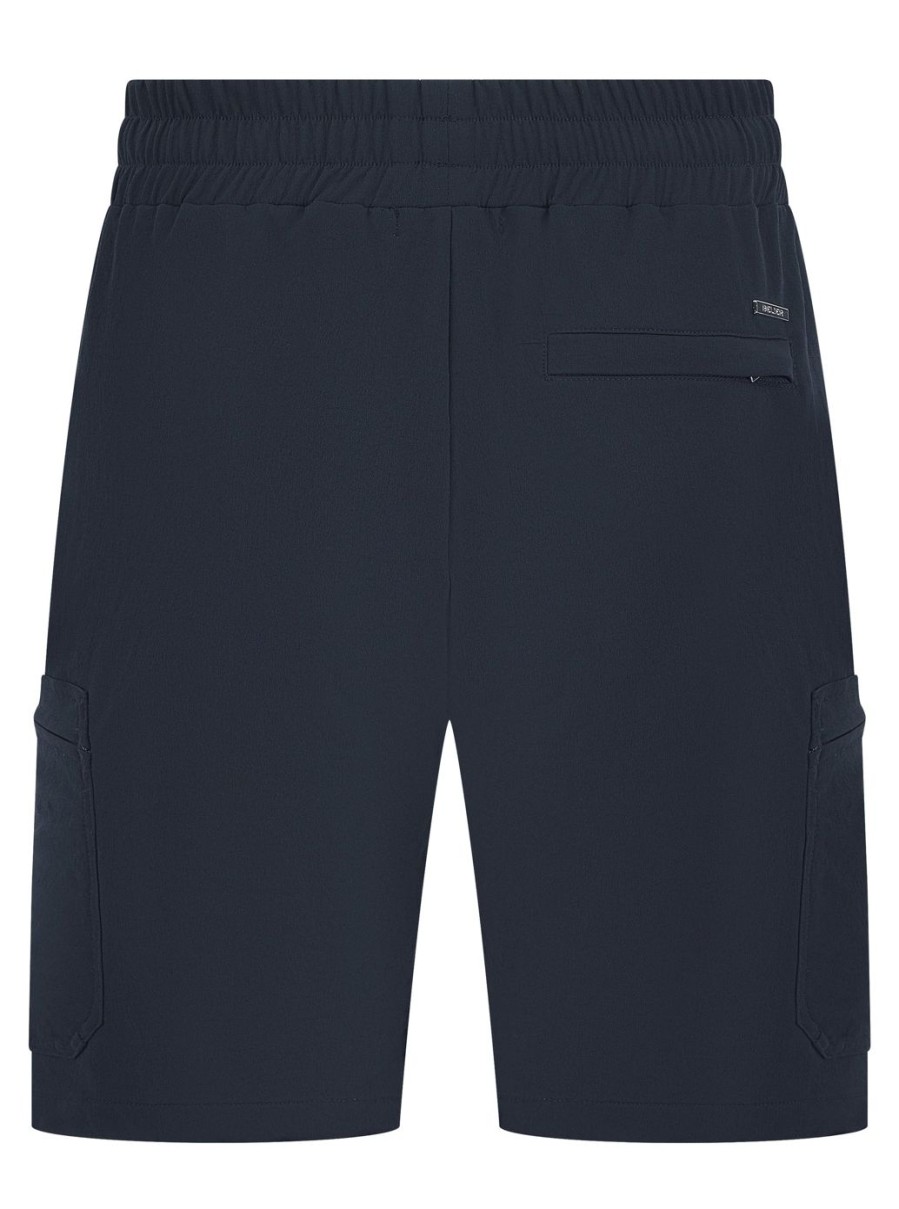 Men BELIER Twinsets | Traveller Cargo Short Navy