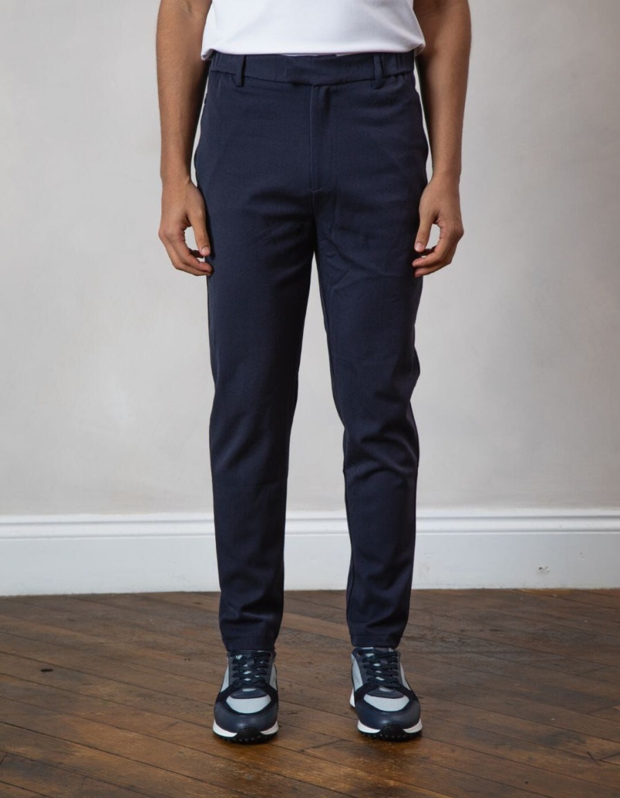 Men BELIER Trousers | 24Hr Trouser Navy