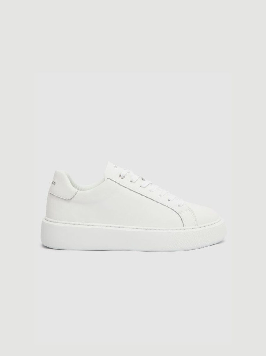 Men BELIER | Premium Leather Cupsole White/White