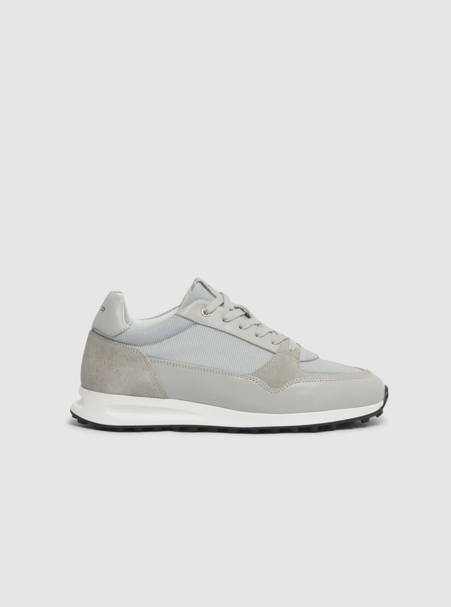 Men BELIER | Luxe Runner Grey/Grey