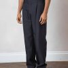 Men BELIER Trousers | Relaxed Fit Trouser Black