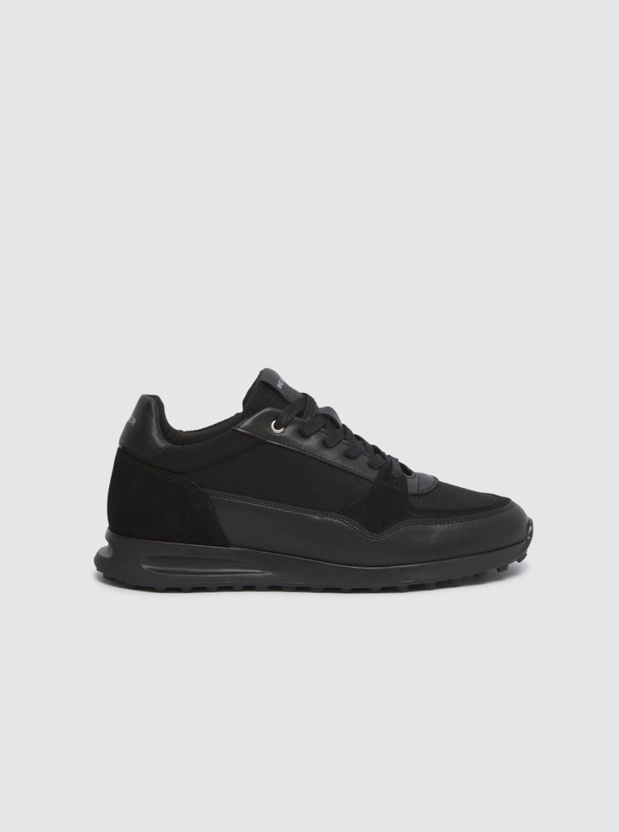 Men BELIER | Luxe Runner Triple Black