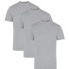 Men BELIER T-Shirts | 3 Pack Premium T-Shirt Grey Marl