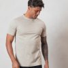 Men BELIER T-Shirts | Premium Plain T-Shirt Taupe