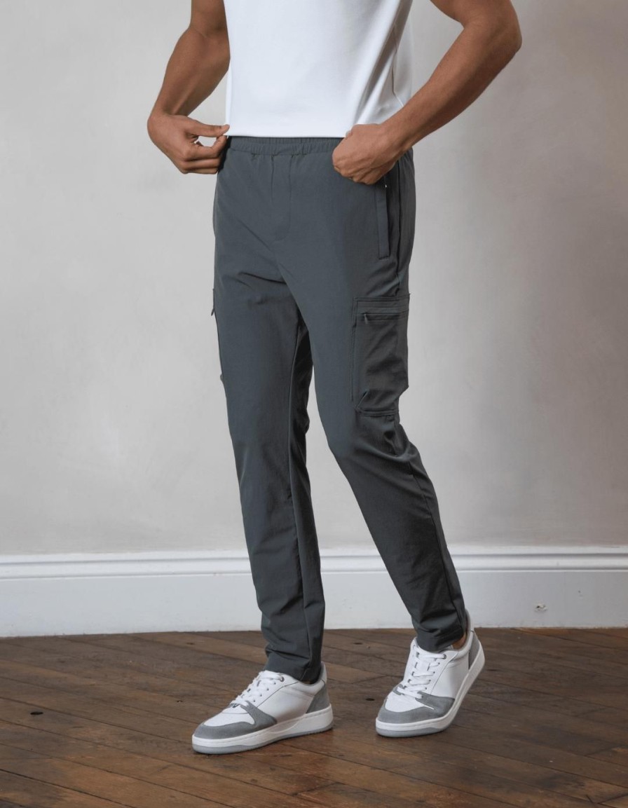 Men BELIER Cargo Pants | Traveller Cargo Slate Grey