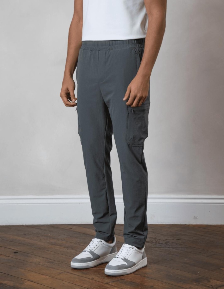 Men BELIER Cargo Pants | Traveller Cargo Slate Grey