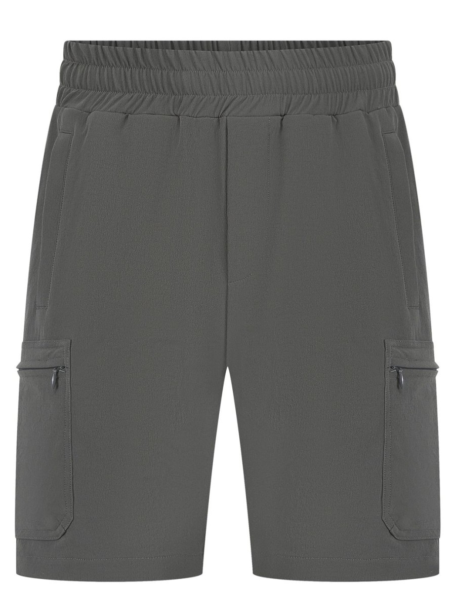 Men BELIER Shorts | Traveller Cargo Short Slate Grey