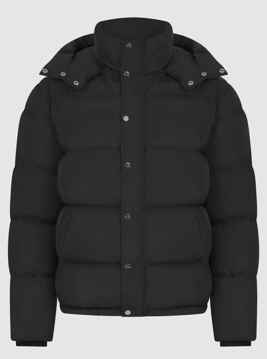 Men BELIER Jackets & Gilets | Puffer Jacket Black