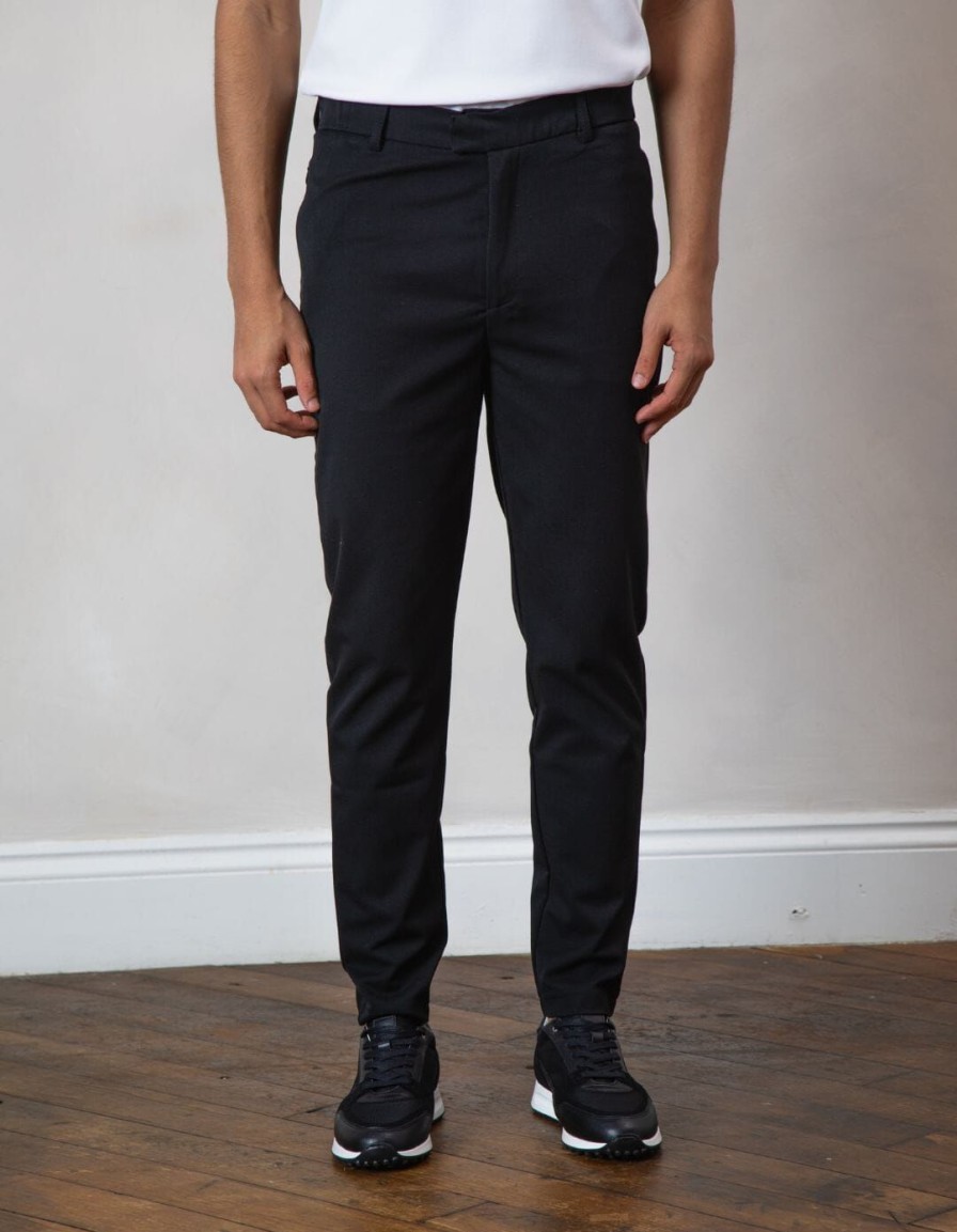 Men BELIER Trousers | 24Hr Trouser Black