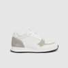 Men BELIER | Luxe Runner White/Grey